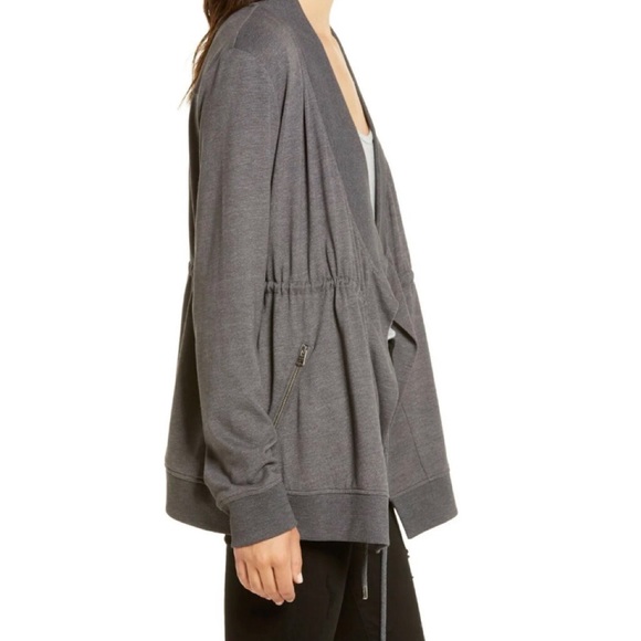 All Saints Jackets & Blazers - AllSaints Gray Drape Jacket Cardigan 6